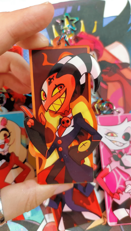 Helluva Boss 3D Acrylic Charm | Hitsujinu